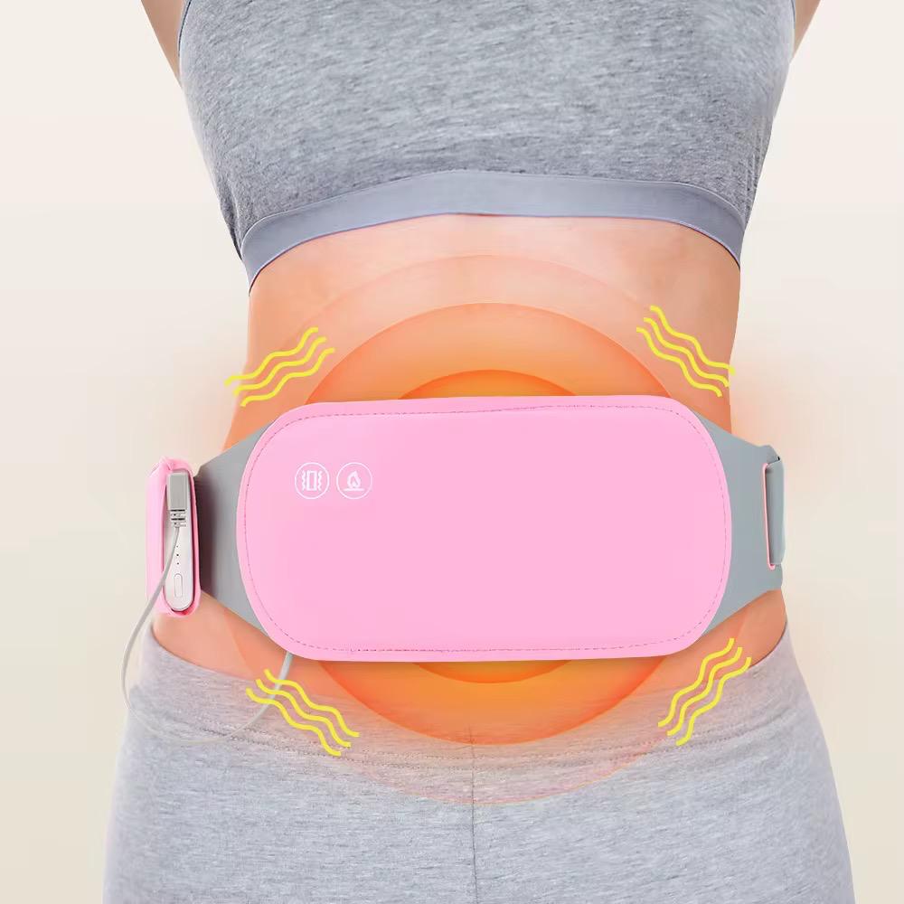 Period Pain Relief Belt-Heating & Massage Pad