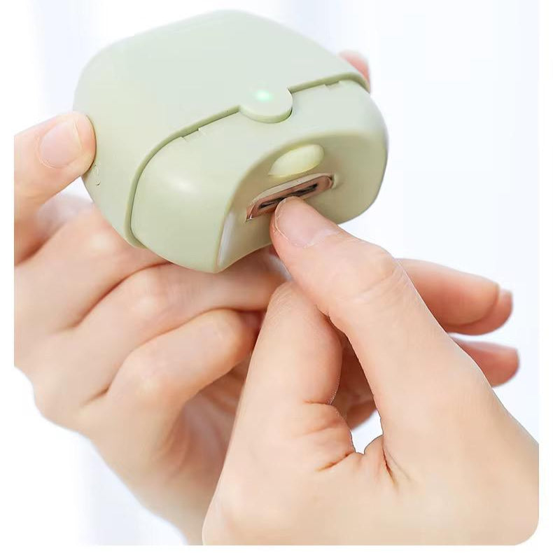 Electric Nail Trimmer-Safe, Painless Nail Grooming/ Rechargeable & Quiet